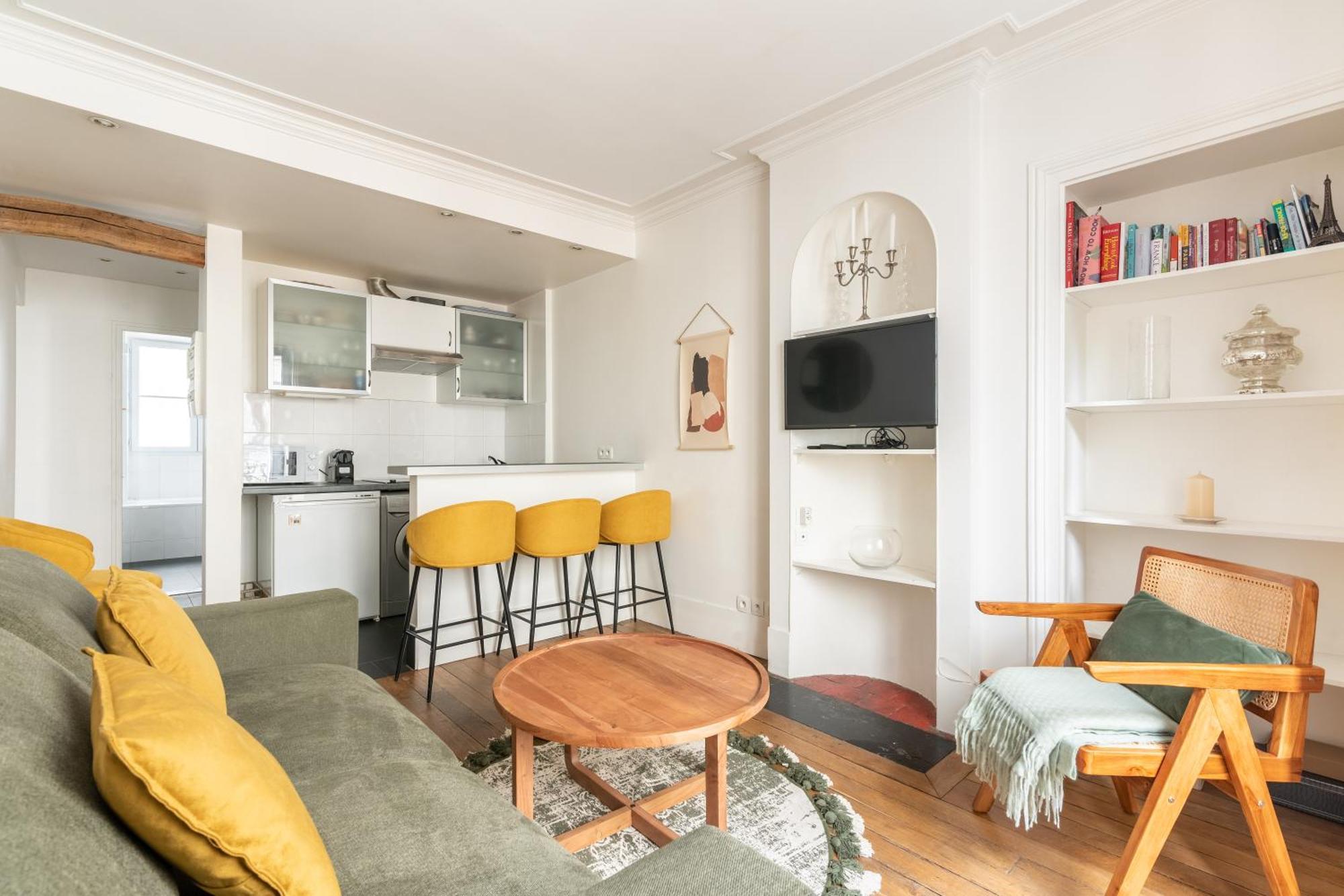 Elegant 2br - Proche Tour Eiffel Appartamento